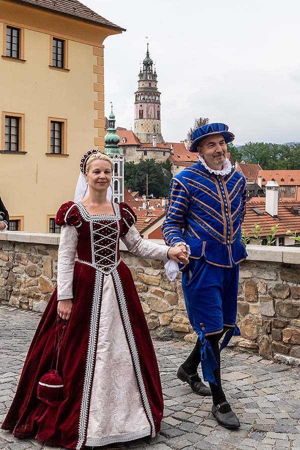 Fest der fünfblättrigen Rose ®, Český Krumlov, Sonntag 23. 6. 2019