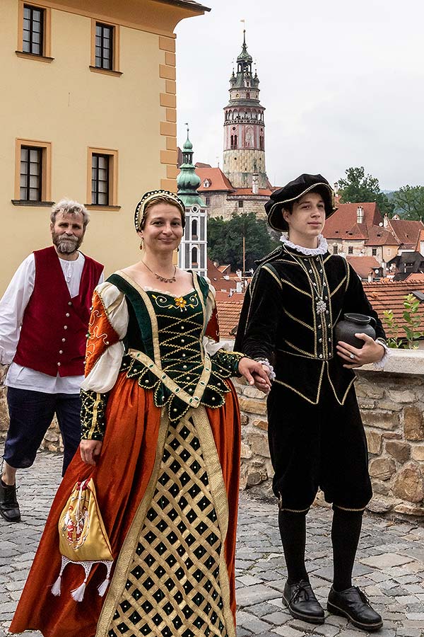 Fest der fünfblättrigen Rose ®, Český Krumlov, Sonntag 23. 6. 2019