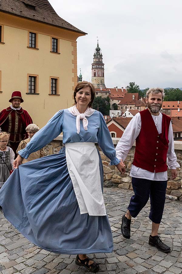 Fest der fünfblättrigen Rose ®, Český Krumlov, Sonntag 23. 6. 2019