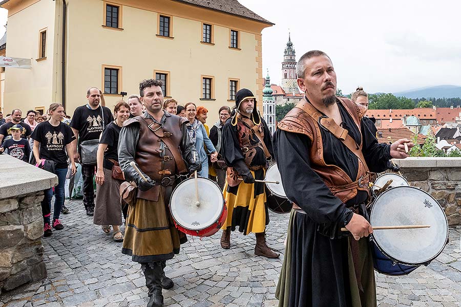 Five-Petalled Rose Celebrations ®, Český Krumlov, Sunday 23. 6. 2018