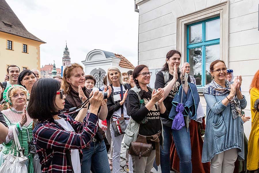 Slavnosti pětilisté růže ®, Český Krumlov, neděle 23. 6. 2019