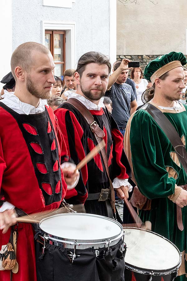 Slavnosti pětilisté růže ®, Český Krumlov, neděle 23. 6. 2019