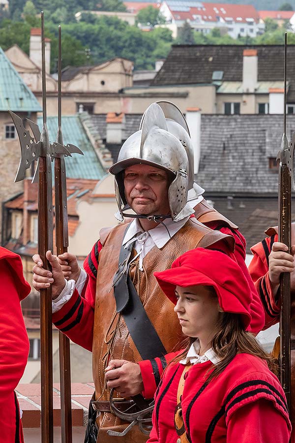 Fest der fünfblättrigen Rose ®, Český Krumlov, Sonntag 23. 6. 2019