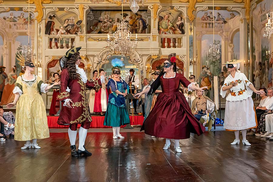 Barocke Nacht auf dem Schloss Český Krumlov ® 28.6. und 29.6.2018