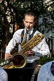 Jazzband der Schwarzenberger Garde, 30.6.2019, Kammermusikfestival Český Krumlov - 33. Jahrgang, Foto: Lubor Mrázek