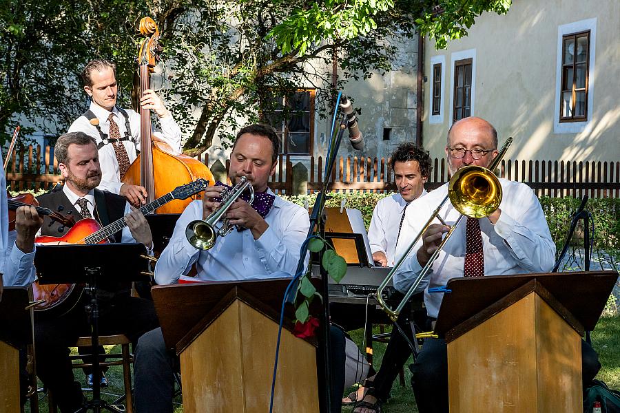 Jazzband Schwarzenberské gardy, 30.6.2019, Festival komorní hudby Český Krumlov - 33. ročník