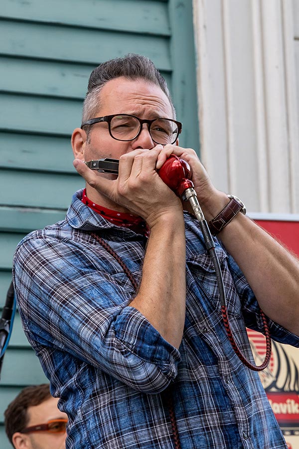 Charlie Slavík Revue & The Rhythm Girls - Jazz above the Vltava river, 2.7.2019, Chamber Music Festival Český Krumlov - 33rd Anniversary