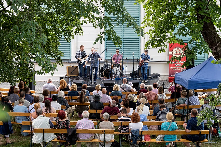 Charlie Slavík Revue & The Rhythm Girls - Jazz above the Vltava river, 2.7.2019, Chamber Music Festival Český Krumlov - 33rd Anniversary