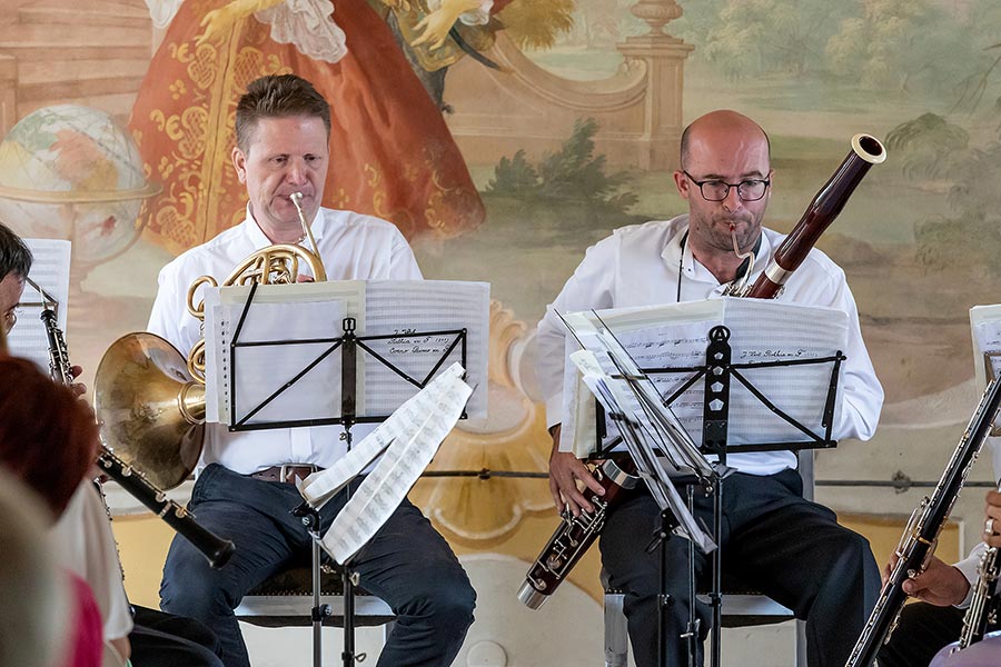 Harmonia Mozartiana Pragensis - Kompositionen für die Atemharmonie aus der Schwarzenberger Sammlung, 3.7.2019, Kammermusikfestival Český Krumlov - 33. Jahrgang