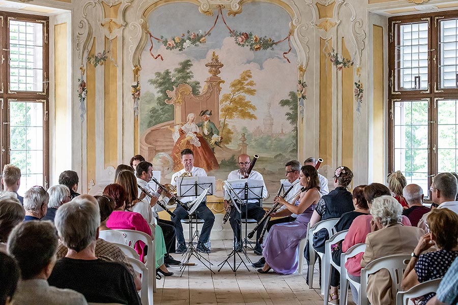 Harmonia Mozartiana Pragensis - Kompositionen für die Atemharmonie aus der Schwarzenberger Sammlung, 3.7.2019, Kammermusikfestival Český Krumlov - 33. Jahrgang