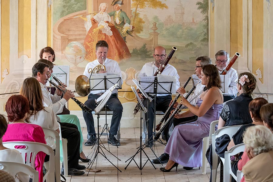 Harmonia Mozartiana Pragensis - Kompositionen für die Atemharmonie aus der Schwarzenberger Sammlung, 3.7.2019, Kammermusikfestival Český Krumlov - 33. Jahrgang