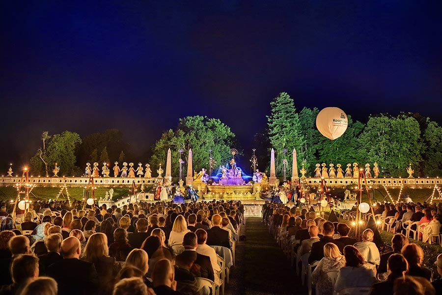 Venus and the elements: Music and dance from the era of the Sun King (Opening gala evening with Baroque illumination), 19.7.2019, International Music Festival Český Krumlov 11.8.2018