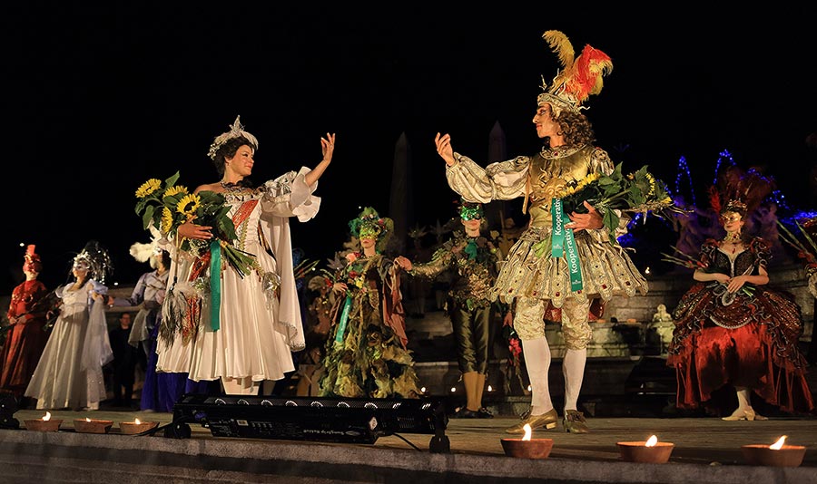 Venus and the elements: Music and dance from the era of the Sun King (Opening gala evening with Baroque illumination), 19.7.2019, Internationales Musikfestival Český Krumlov