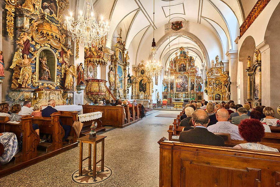 Tereza Mátlová (zpěv) a Michaela Káčerková (varhany), 21.7.2019, Mezinárodní hudební festival Český Krumlov