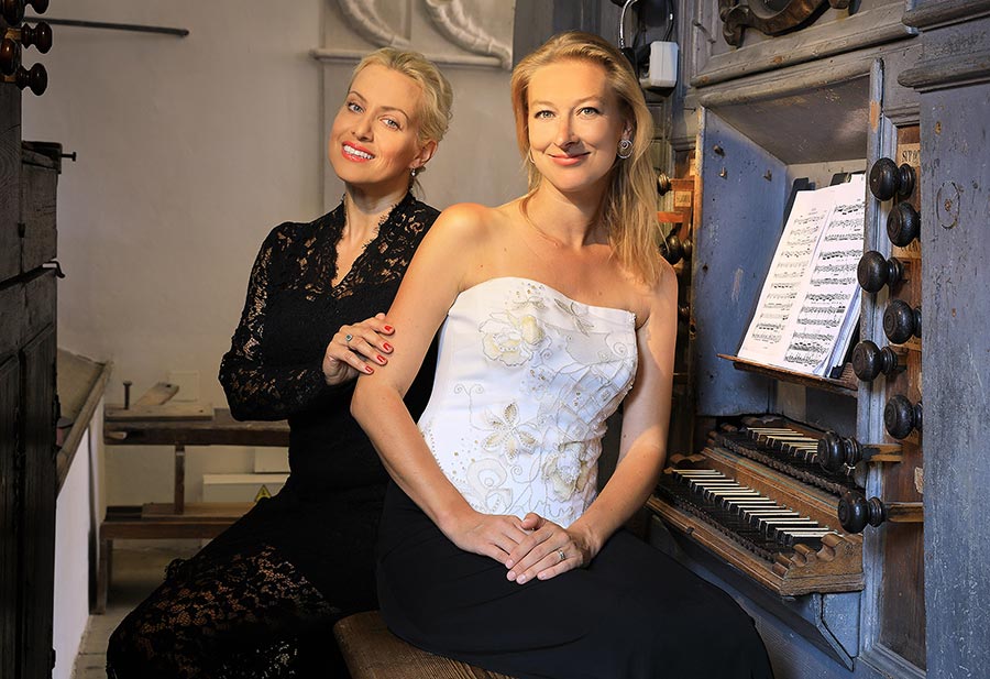 Tereza Mátlová (vocals), Michaela Káčerková (organ), Laudate Dominum – hymns, 21.7.2019, Internationales Musikfestival Český Krumlov