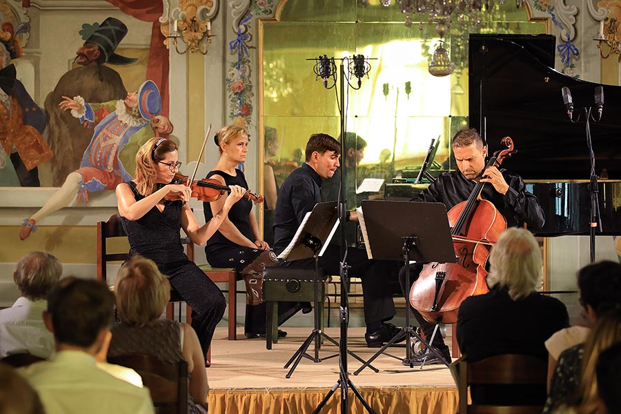 Klavírní trio Bacarisse, 24.7.2019, Mezinárodní hudební festival Český Krumlov