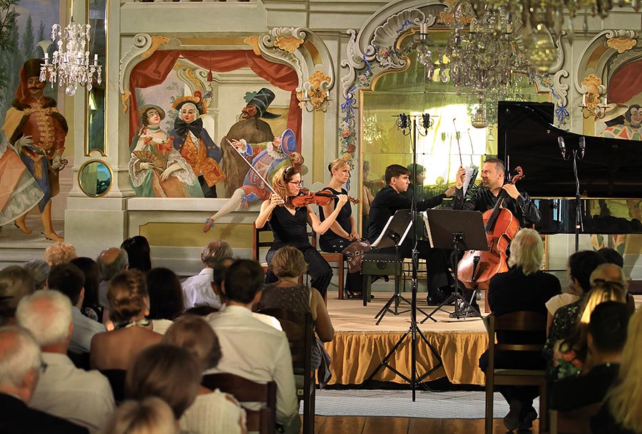 Klavírní trio Bacarisse, 24.7.2019, Mezinárodní hudební festival Český Krumlov