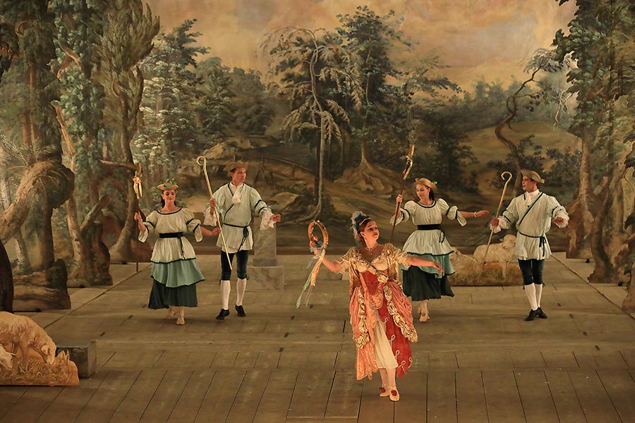 G. F. Händel: Terpsichora (opera-balet v unikátním Barokním divadle), 25. a 26.7.2019, Mezinárodní hudební festival Český Krumlov
