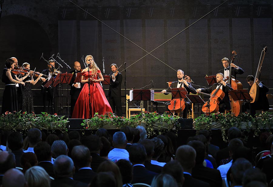 Kristýna Kůstková a Nikola Uramová (soprán), Barocco sempre giovane, 26.7.2019, Mezinárodní hudební festival Český Krumlov