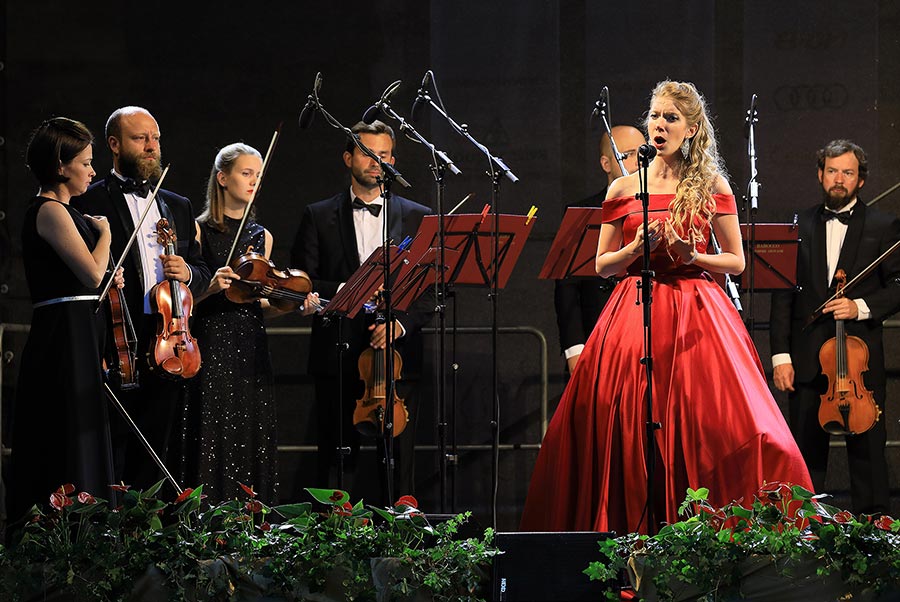 Kristýna Kůstková, Nikola Uramová (soprano), Barocco sempre giovane, 26.7.2019, International Music Festival Český Krumlov