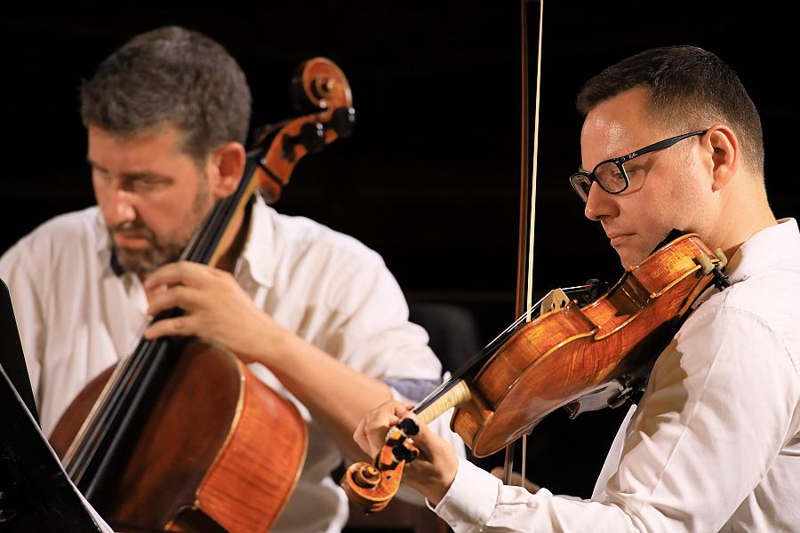 Epoque Quartet a Marek Novotný Jazz Trio, 30.7.2019, Mezinárodní hudební festival Český Krumlov