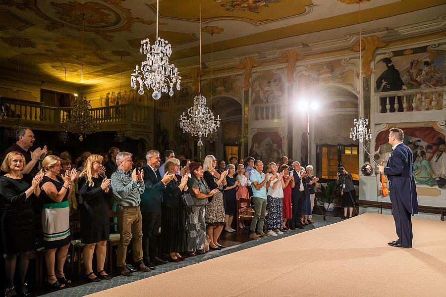 Ivan Ženatý (violin), 31.7.2019, International Music Festival Český Krumlov