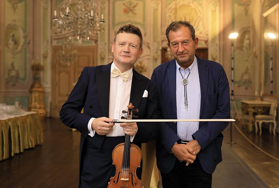 Ivan Ženatý (violin), 31.7.2019, International Music Festival Český Krumlov