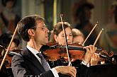 Vahid Khadem-Missagh (conductor, violin), Allegro Vivo Chamber Orchestra, 1.8.2019, Internationales Musikfestival Český Krumlov, Foto: Libor Sváček