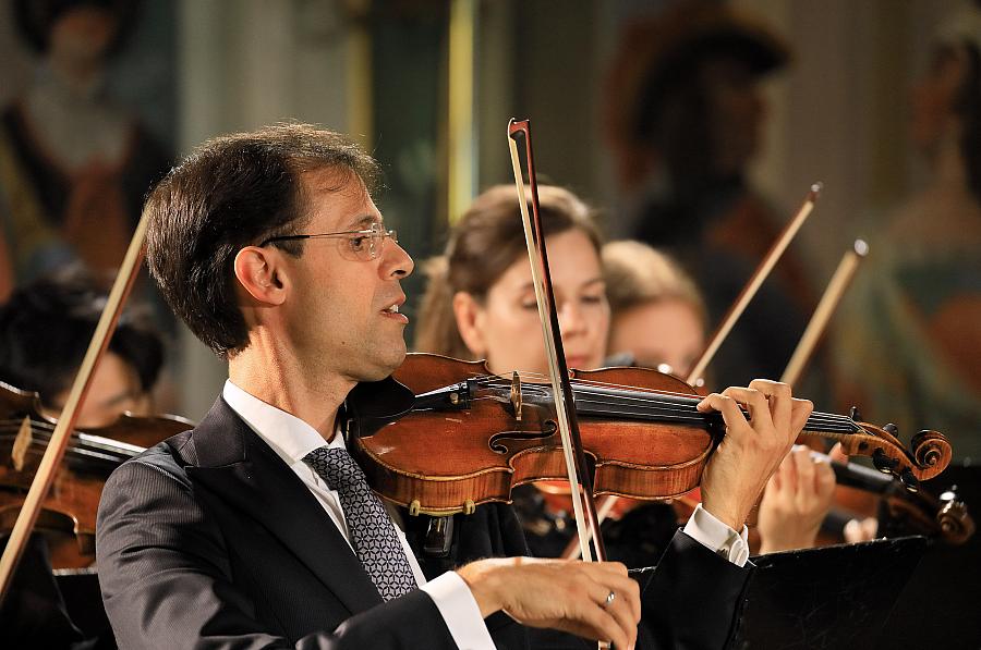Vahid Khadem-Missagh (conductor, violin), Allegro Vivo Chamber Orchestra, 1.8.2019, International Music Festival Český Krumlov