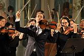 Vahid Khadem-Missagh (conductor, violin), Allegro Vivo Chamber Orchestra, 1.8.2019, International Music Festival Český Krumlov, photo by: Libor Sváček