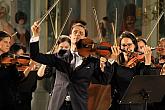 Vahid Khadem-Missagh (conductor, violin), Allegro Vivo Chamber Orchestra, 1.8.2019, Internationales Musikfestival Český Krumlov, Foto: Libor Sváček