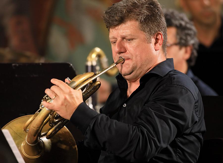 Radek Baborák (French horn), Miriam Rodriguez Brüllová (guitar), Baborák Ensemble, 8.8.2019, International Music Festival Český Krumlov