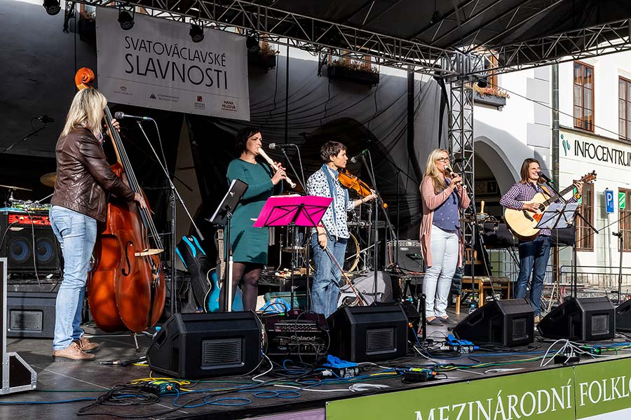 Saint Wenceslas Celebrations and International Folk Music Festival 2019 in Český Krumlov, Friday 27th September 2019