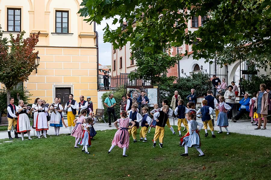 St.-Wenzels-Fest und Internationales Folklorefestival 2019 in Český Krumlov, Freitag 27. September 2019