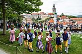 Svatováclavské slavnosti a Mezinárodní folklórní festival 2019 v Českém Krumlově, pátek 27. září 2019, foto: Lubor Mrázek