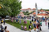 Svatováclavské slavnosti a Mezinárodní folklórní festival 2019 v Českém Krumlově, pátek 27. září 2019, foto: Lubor Mrázek