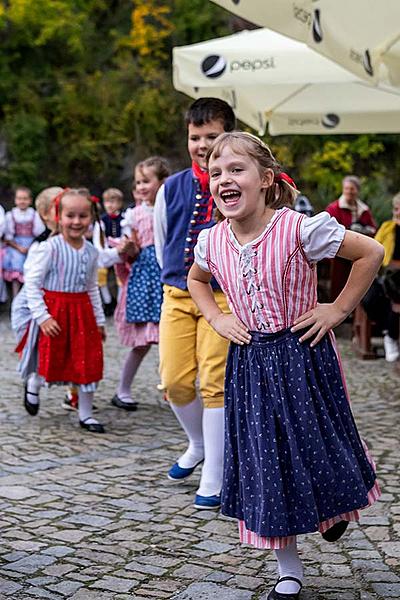 St.-Wenzels-Fest und Internationales Folklorefestival 2019 in Český Krumlov, Freitag 27. September 2019