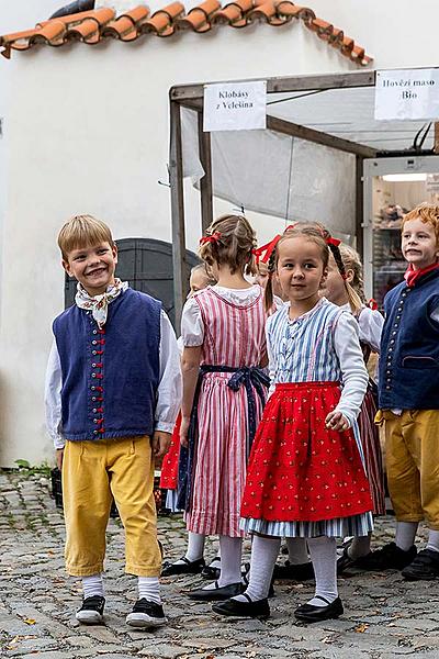 St.-Wenzels-Fest und Internationales Folklorefestival 2019 in Český Krumlov, Freitag 27. September 2019