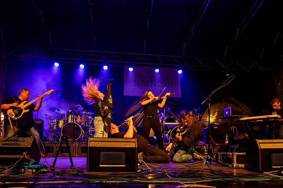 St.-Wenzels-Fest und Internationales Folklorefestival 2019 in Český Krumlov, Freitag 27. September 2019