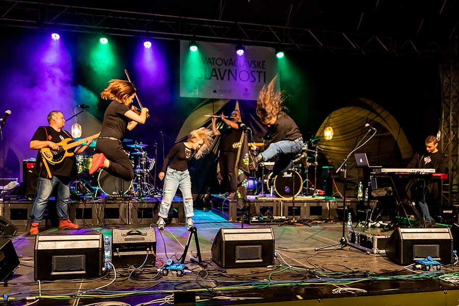 St.-Wenzels-Fest und Internationales Folklorefestival 2019 in Český Krumlov, Freitag 27. September 2019