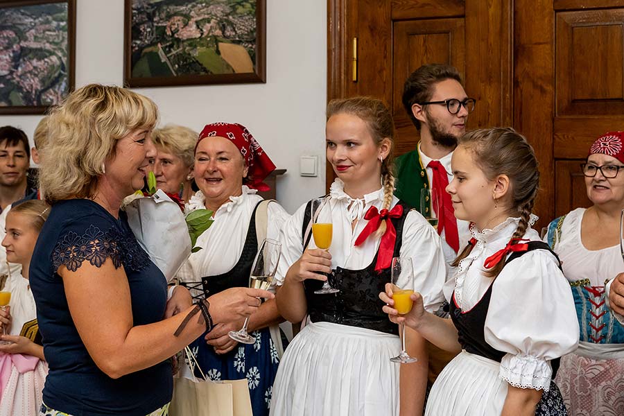 St.-Wenzels-Fest und Internationales Folklorefestival 2019 in Český Krumlov, Samstag 28. September 2019