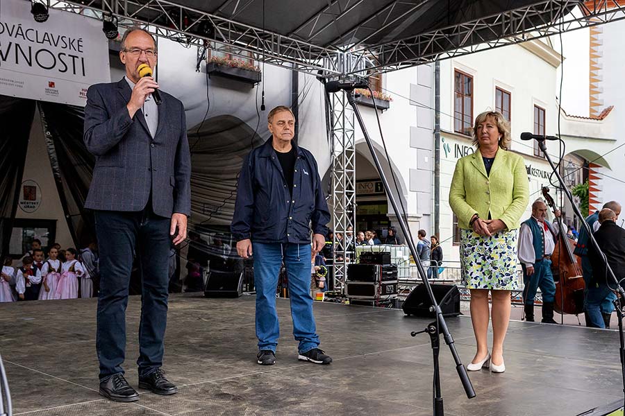 St.-Wenzels-Fest und Internationales Folklorefestival 2019 in Český Krumlov, Samstag 28. September 2019