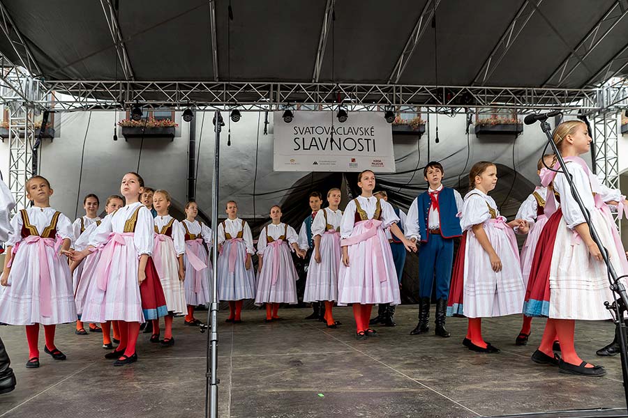 St.-Wenzels-Fest und Internationales Folklorefestival 2019 in Český Krumlov, Samstag 28. September 2019