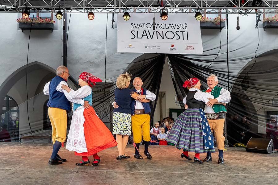 St.-Wenzels-Fest und Internationales Folklorefestival 2019 in Český Krumlov, Samstag 28. September 2019