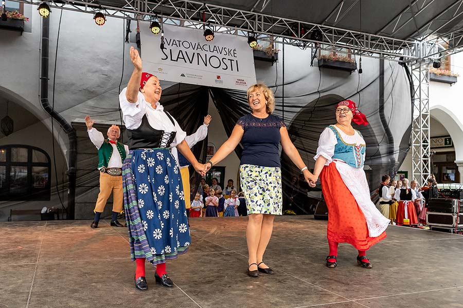 Svatováclavské slavnosti a Mezinárodní folklórní festival 2019 v Českém Krumlově, sobota 28. září 2019