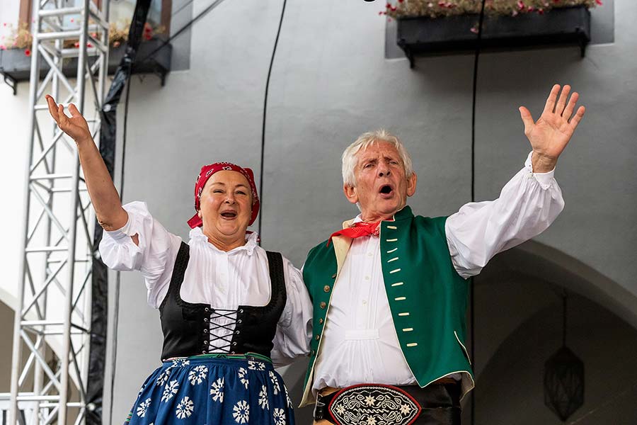 St.-Wenzels-Fest und Internationales Folklorefestival 2019 in Český Krumlov, Samstag 28. September 2019