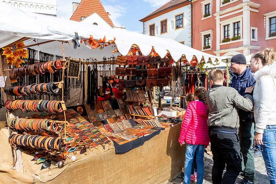 St.-Wenzels-Fest und Internationales Folklorefestival 2019 in Český Krumlov, Samstag 28. September 2019