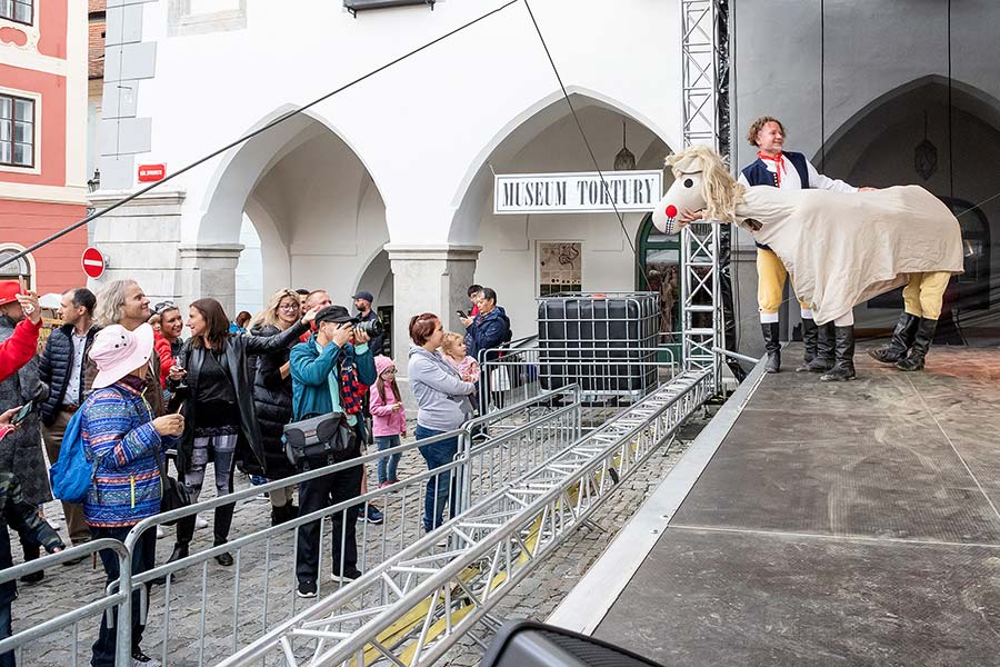 St.-Wenzels-Fest und Internationales Folklorefestival 2019 in Český Krumlov, Samstag 28. September 2019