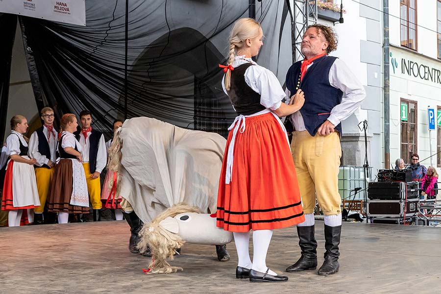 St.-Wenzels-Fest und Internationales Folklorefestival 2019 in Český Krumlov, Samstag 28. September 2019