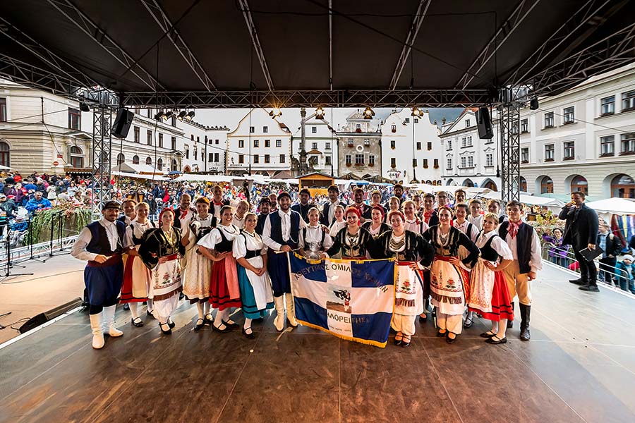 St.-Wenzels-Fest und Internationales Folklorefestival 2019 in Český Krumlov, Samstag 28. September 2019